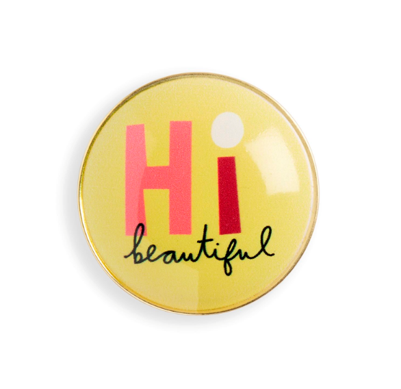 Demdaco Magnetic Frame Charm - Hi Beautiful