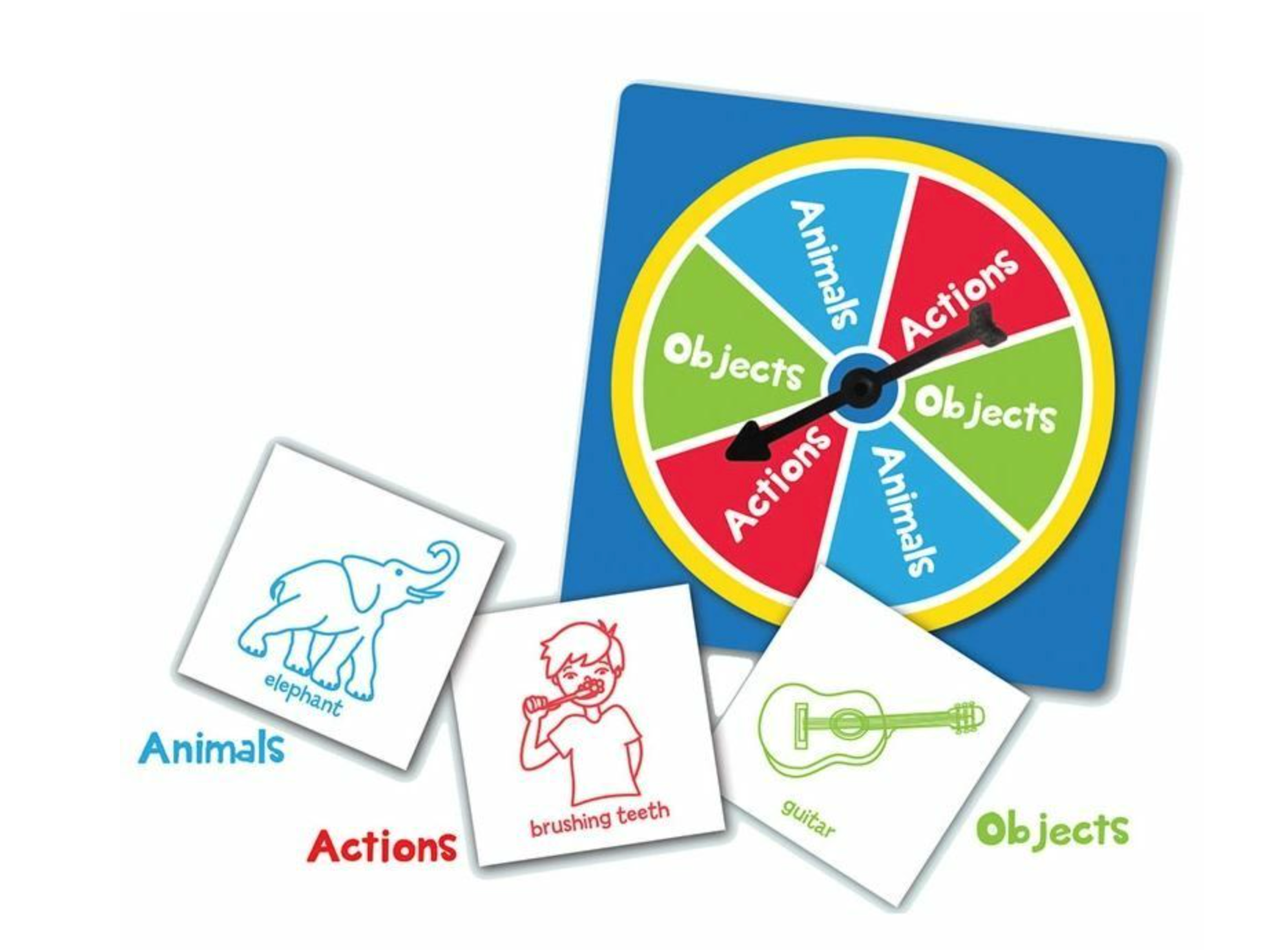 University Games Charades Kids on Stage Tin