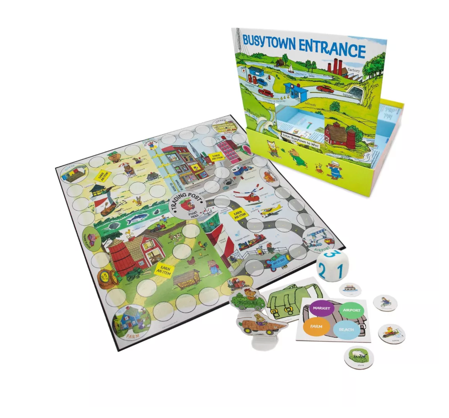 University Games Richard Scarry Busy Day Game