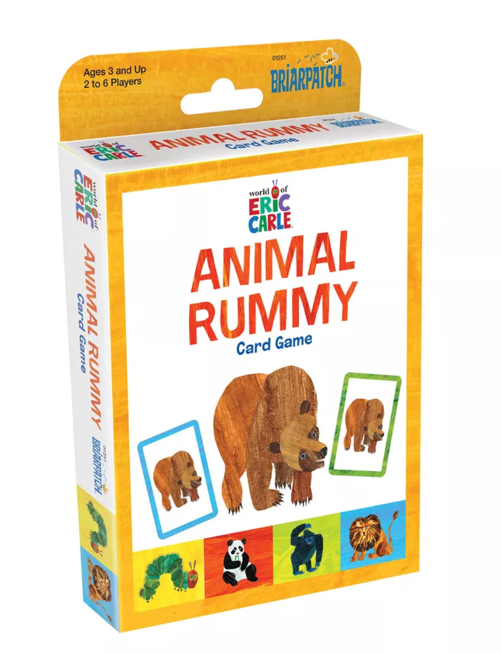 University Games Eric Carle Animal Rummy Card Game