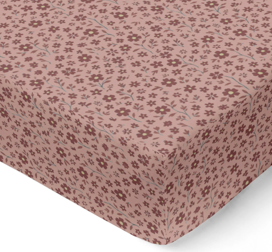 Gunamuna Crib Sheet - Petals