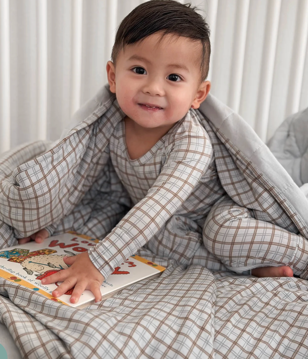 Gunamuna Mini Cloud 1.0 TOG Blanket - Plaid