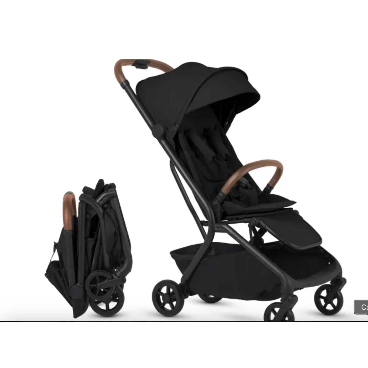 Silver Cross Nia Stroller -Onyx-THULE-Little Giant Kidz
