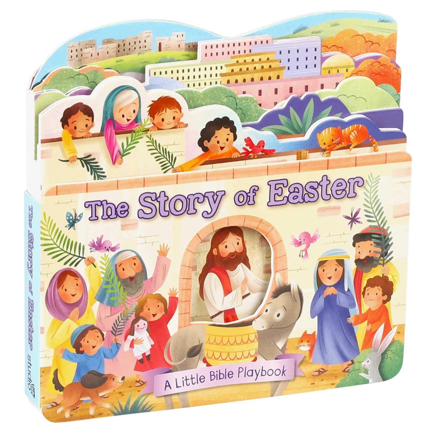 Simon & Schuster: Little Bible Playbook: The Story of Easter-SIMON & SCHUSTER-Little Giant Kidz