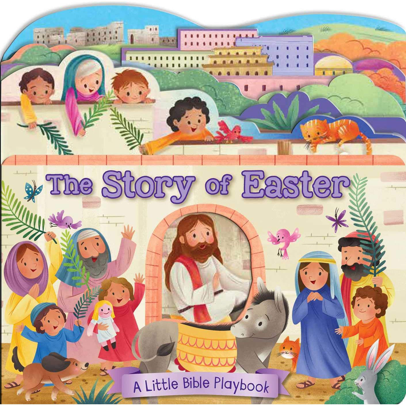 Simon & Schuster: Little Bible Playbook: The Story of Easter-SIMON & SCHUSTER-Little Giant Kidz
