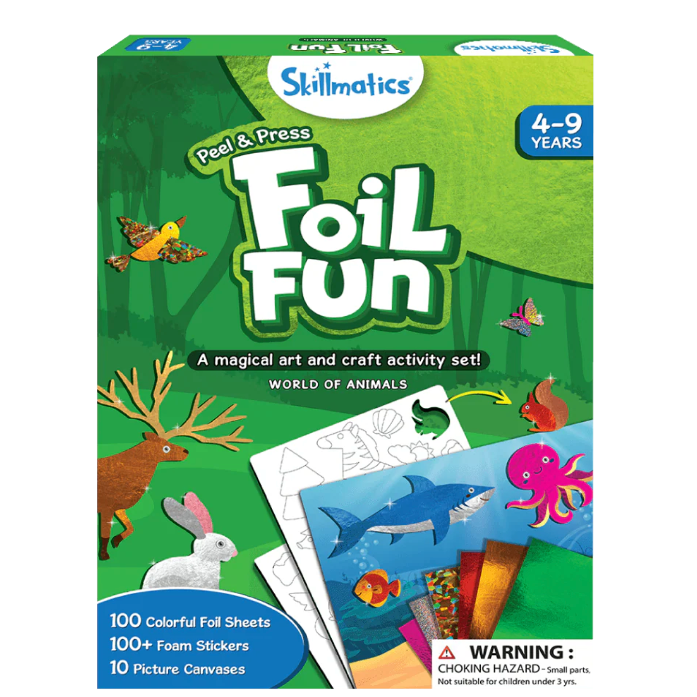 Skillmatics Foil Fun - World of Animals-Skillmatics-Little Giant Kidz