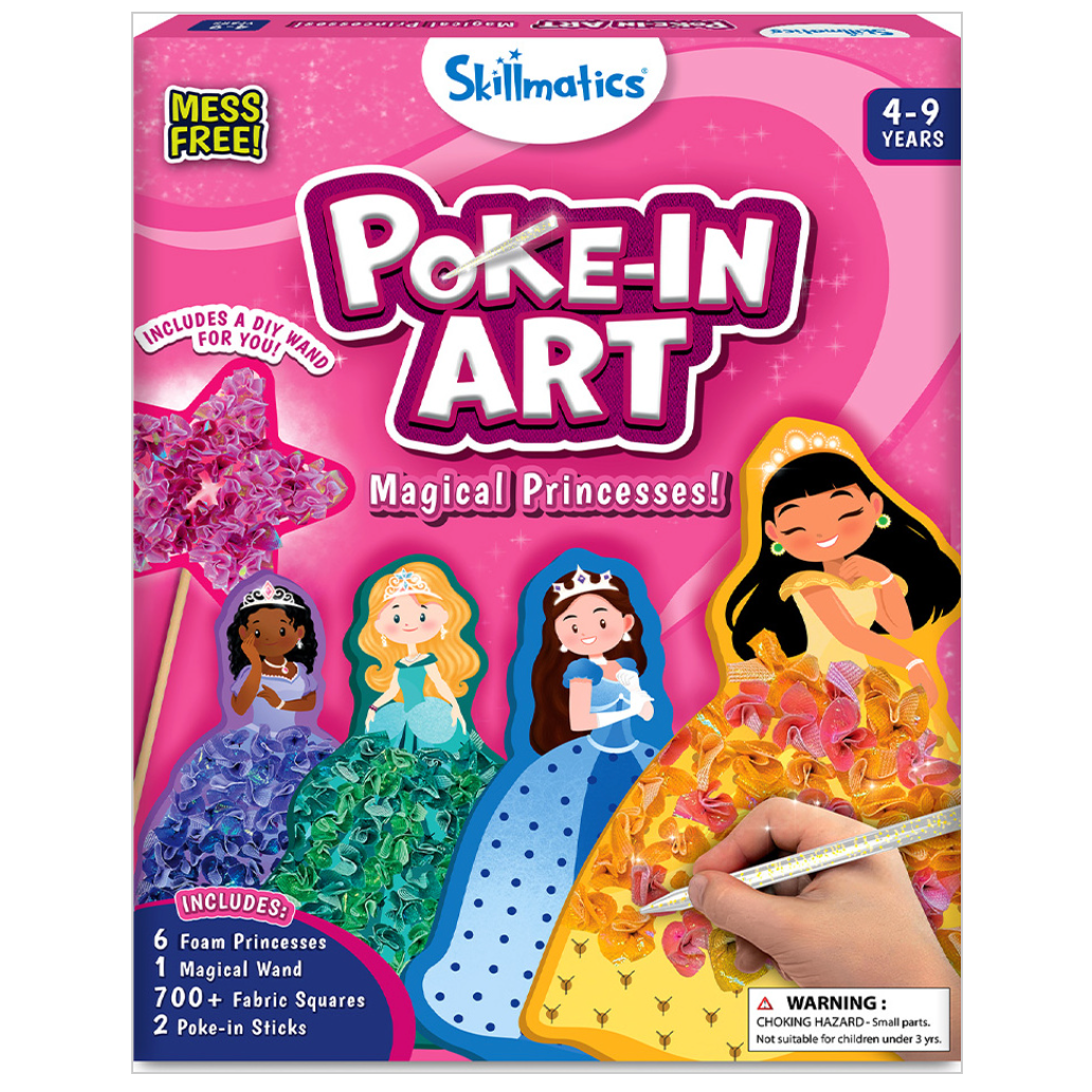 Skillmatics Poke In Art - Princesses-Skillmatics-Little Giant Kidz
