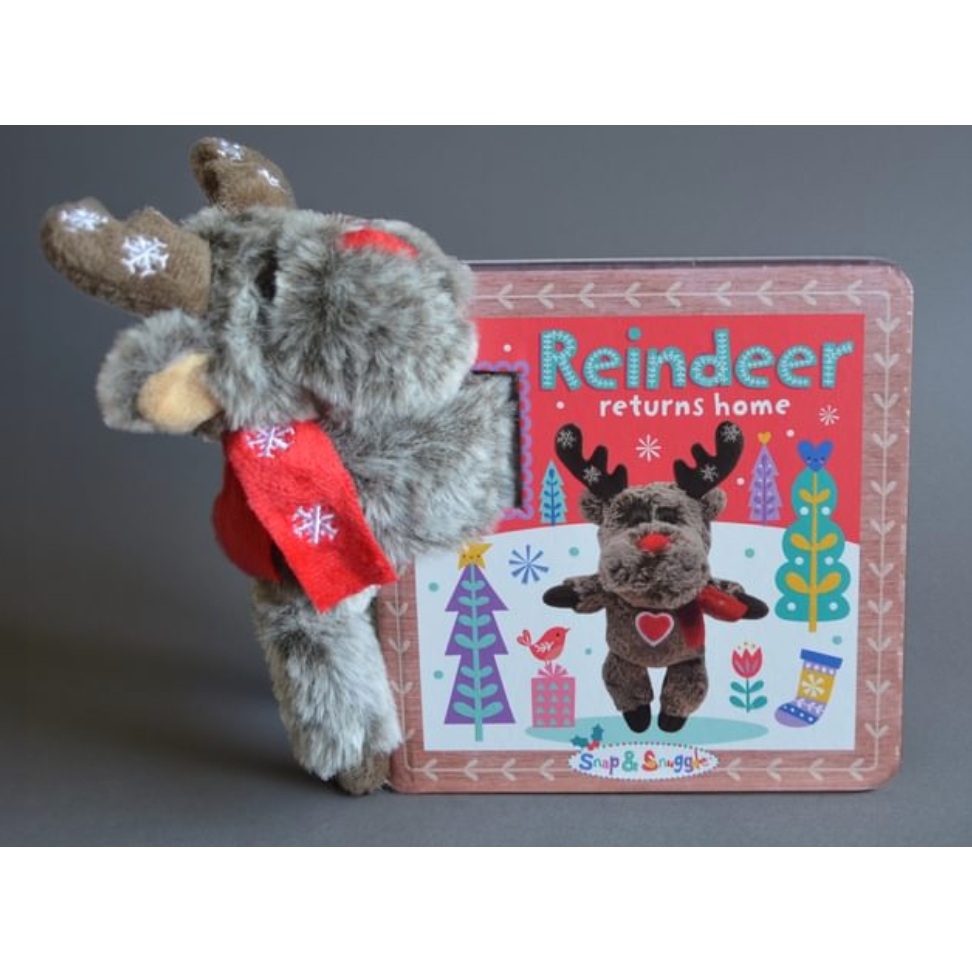 Snap & Snuggle Reindeer Returns Home - Book & Toy Gift Set-Buddy & Barney-Little Giant Kidz