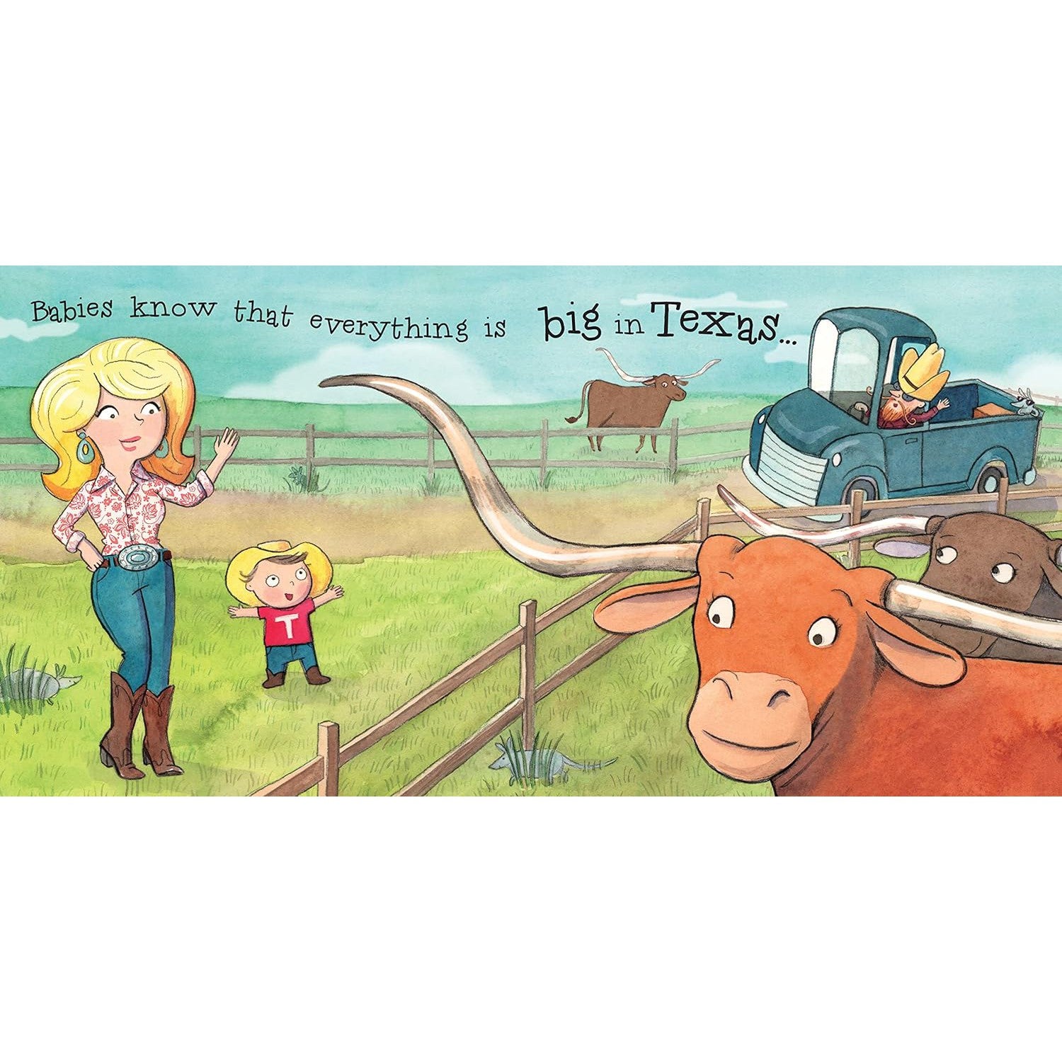 Sourcebooks: Texas Baby: An Adorable & Giftable Board Book-SOURCEBOOKS-Little Giant Kidz