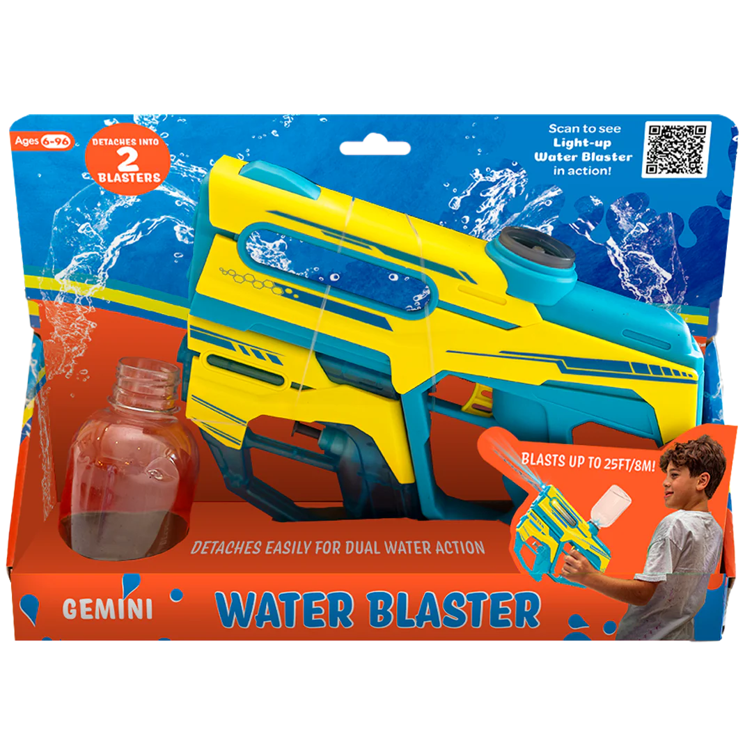 South Beach Bubbles Gemini 2-in-1 Electric Water Blaster-SOUTH BEACH BUBBLES-Little Giant Kidz