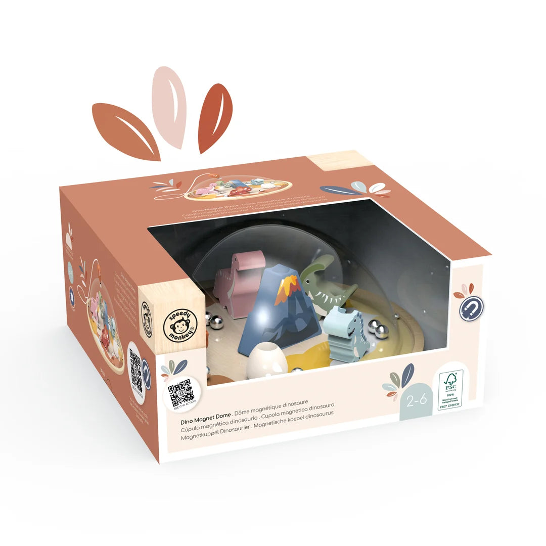 Speedy Monkey Dino Magnet Dome-Speedy Monkey-Little Giant Kidz