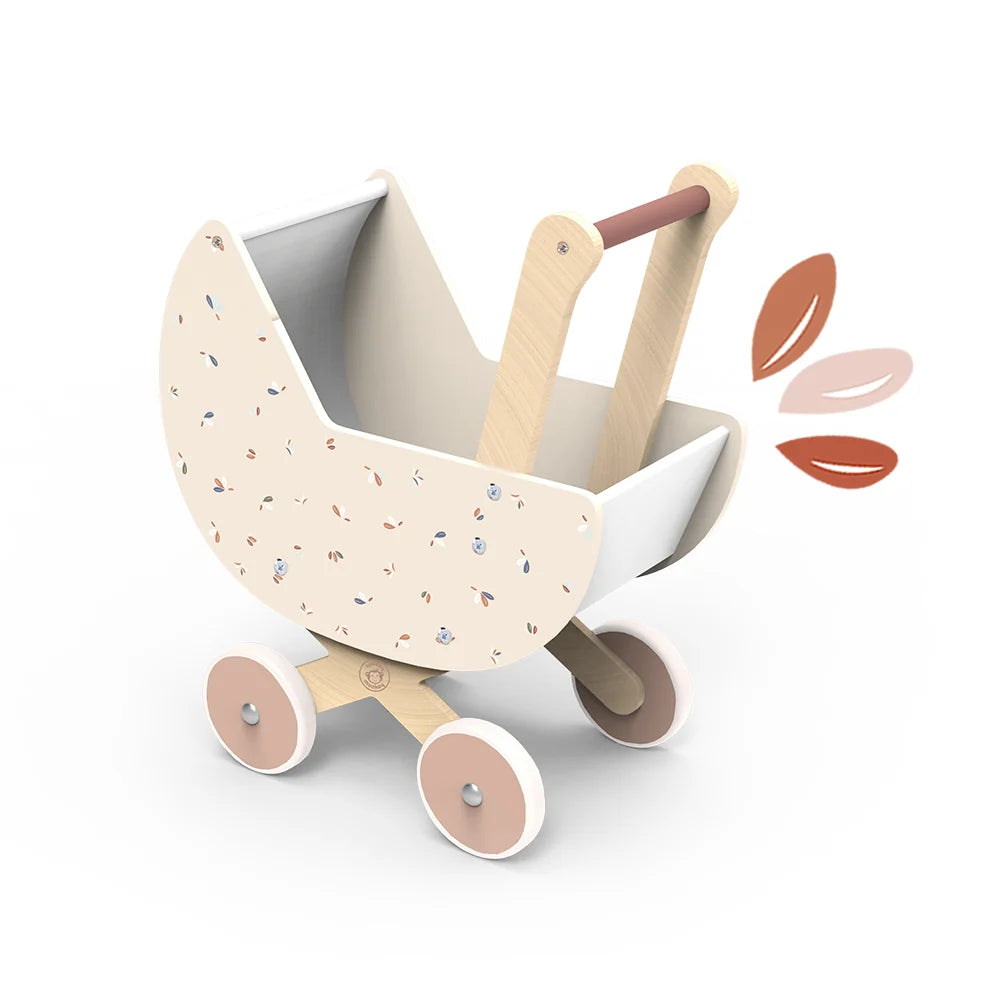 Speedy Monkey Doll Pram-Speedy Monkey-Little Giant Kidz