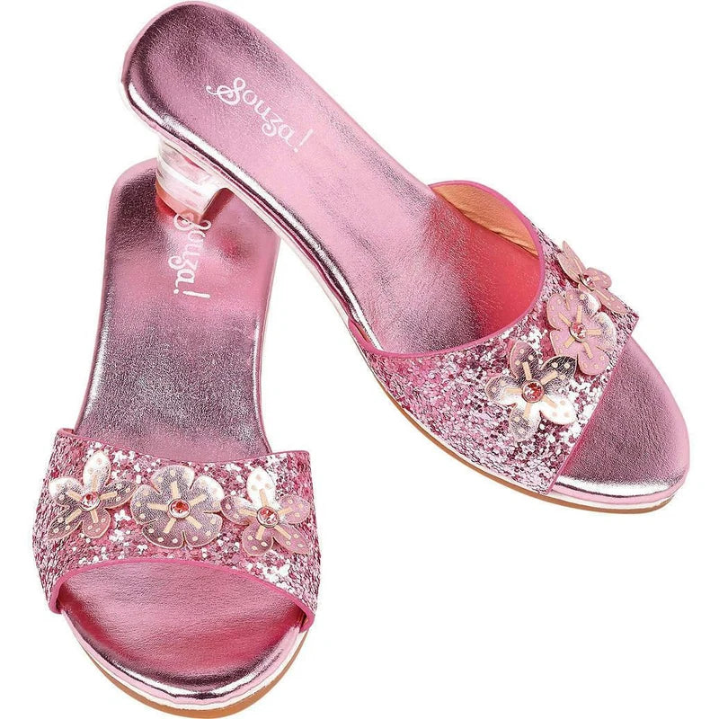 Speedy Monkey Slipper high heel Mariona, pink (size 8-9)-Speedy Monkey-Little Giant Kidz