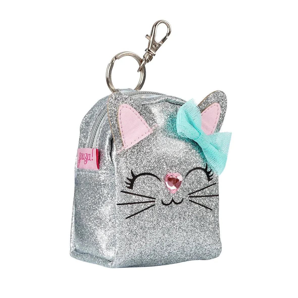Speedy Monkey Wallet Quinn Cat Silver-Speedy Monkey-Little Giant Kidz