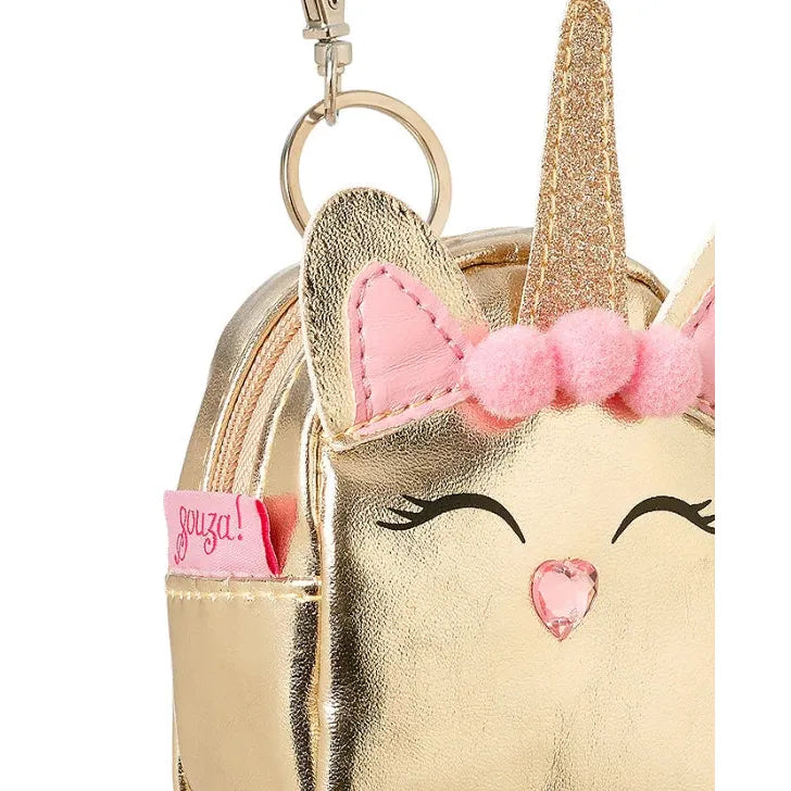 Speedy Monkey Wallet Yma Unicorn (Gold)-Speedy Monkey-Little Giant Kidz