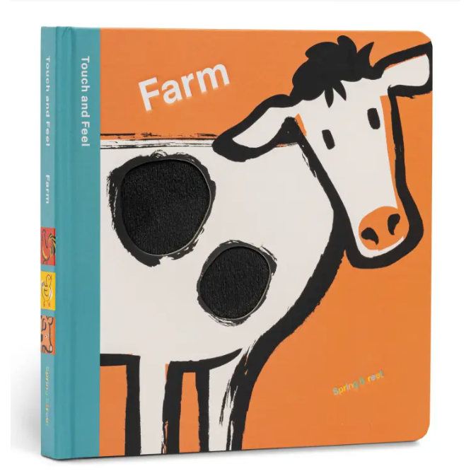Spring Street Touch and Feel: Farm- Board Book-ABRAMS BOOKS-Little Giant Kidz