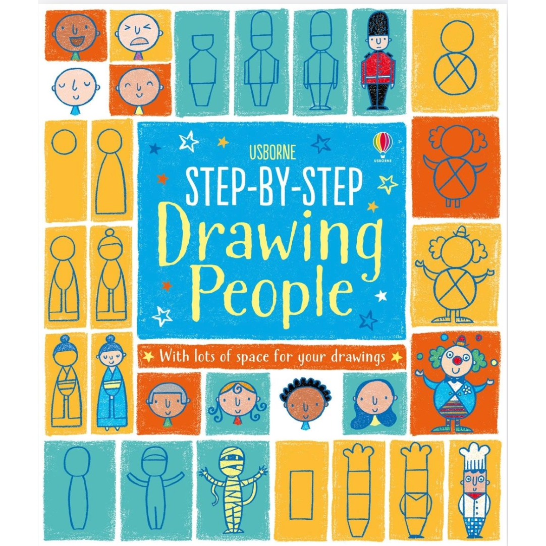 Step-by-step Drawing People-HARPER COLLINS PUBLISHERS-Little Giant Kidz