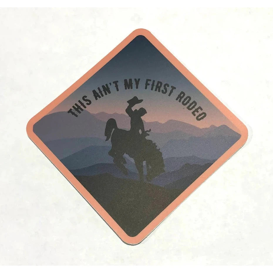 Stickers Northwest - Bucking Bronco - This Ain't My First Rodeo-Stickers Northwest Inc-Little Giant Kidz