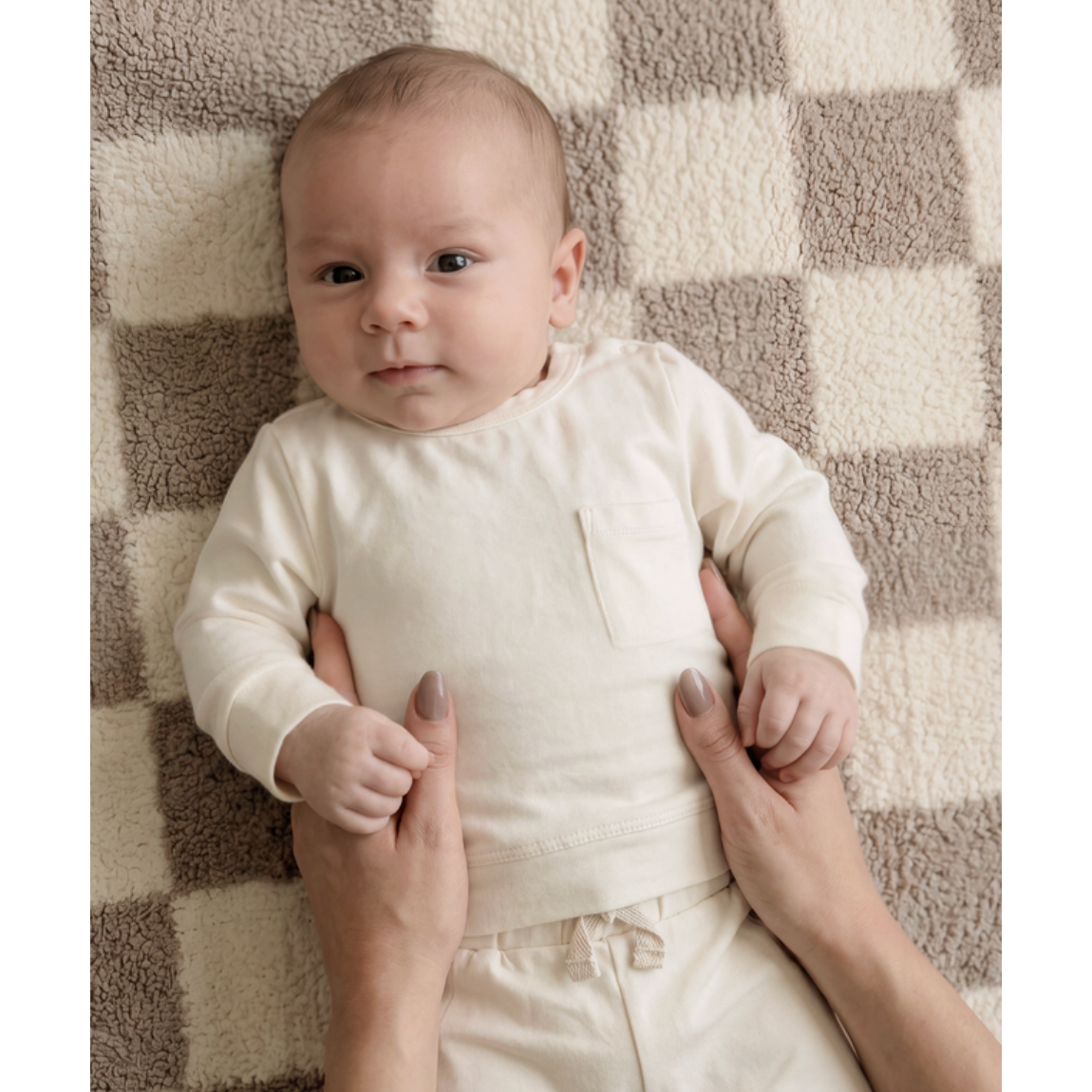 Sugar & Maple Two Piece Jogger- Cream-SUGAR AND MAPLE-Little Giant Kidz