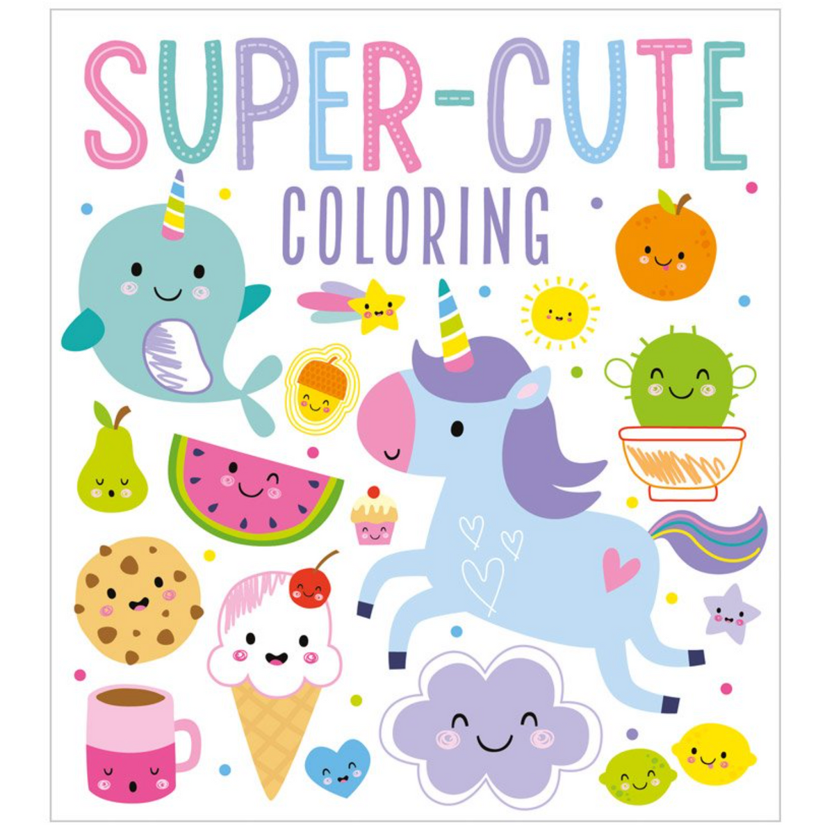 Super-Cute Coloring Notebook-Scholastic-Little Giant Kidz