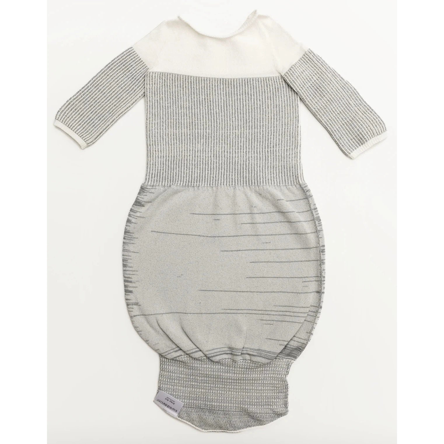 Swaddelini Baby Arms Out Sleep Sack - Grey-KNIT IT (Swaddelini)-Little Giant Kidz