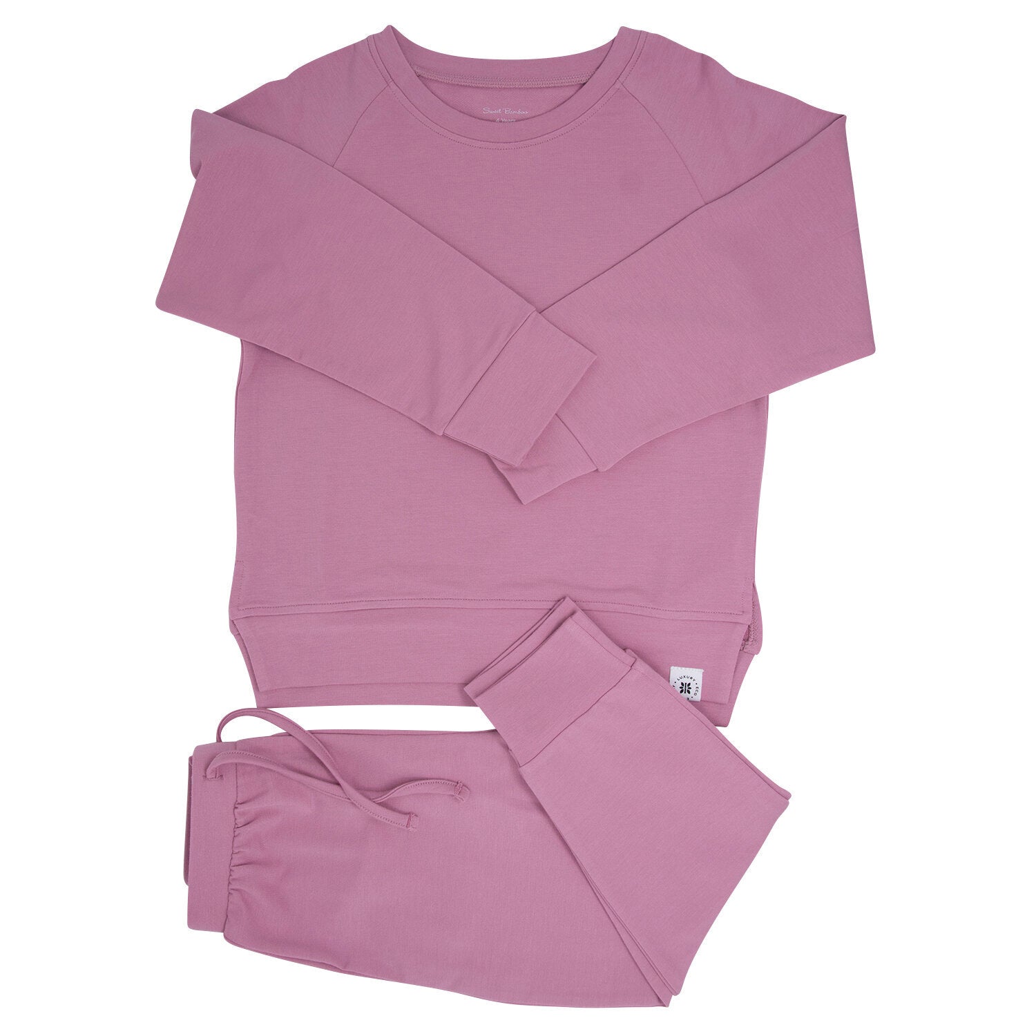 Sweet Bamboo Jogger Set- French Terry Lotus Pink-SWEET BAMBOO-Little Giant Kidz