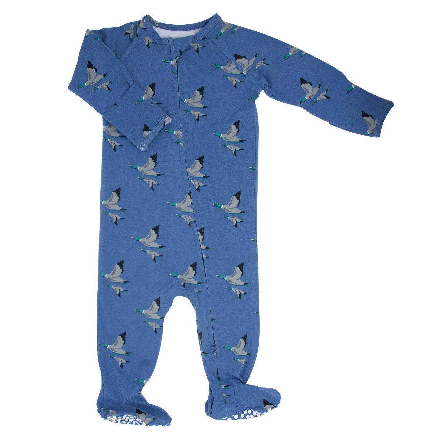 Sweet Bamboo Zipper Footie- Elmer Fudd-SWEET BAMBOO-Little Giant Kidz