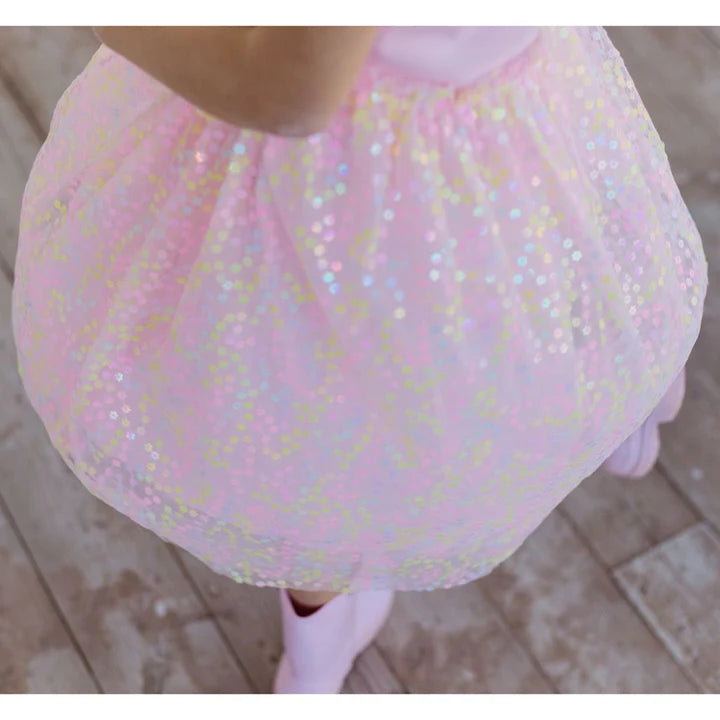 Sweet Wink Pink Confetti Flower Tank Tutu Dress-Sweet Wink-Little Giant Kidz