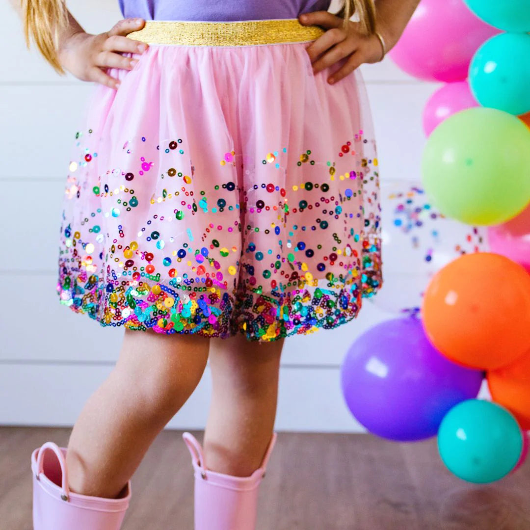 Sweet Wink Pink Confetti Tutu-Sweet Wink-Little Giant Kidz