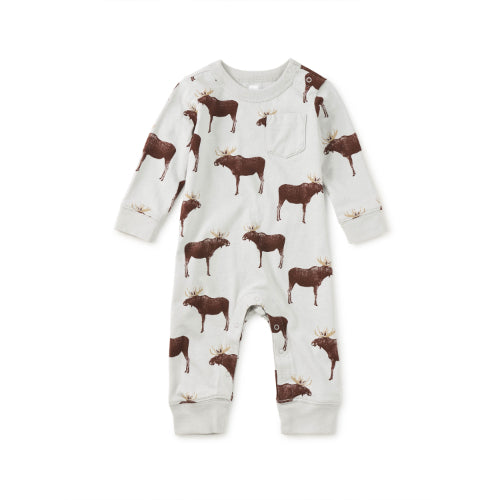 TEA Knit Romper-Moose Cross-TEA-Little Giant Kidz