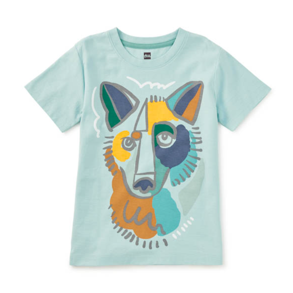 TEA Picasso Wolf Graphic Tee-TEA-Little Giant Kidz