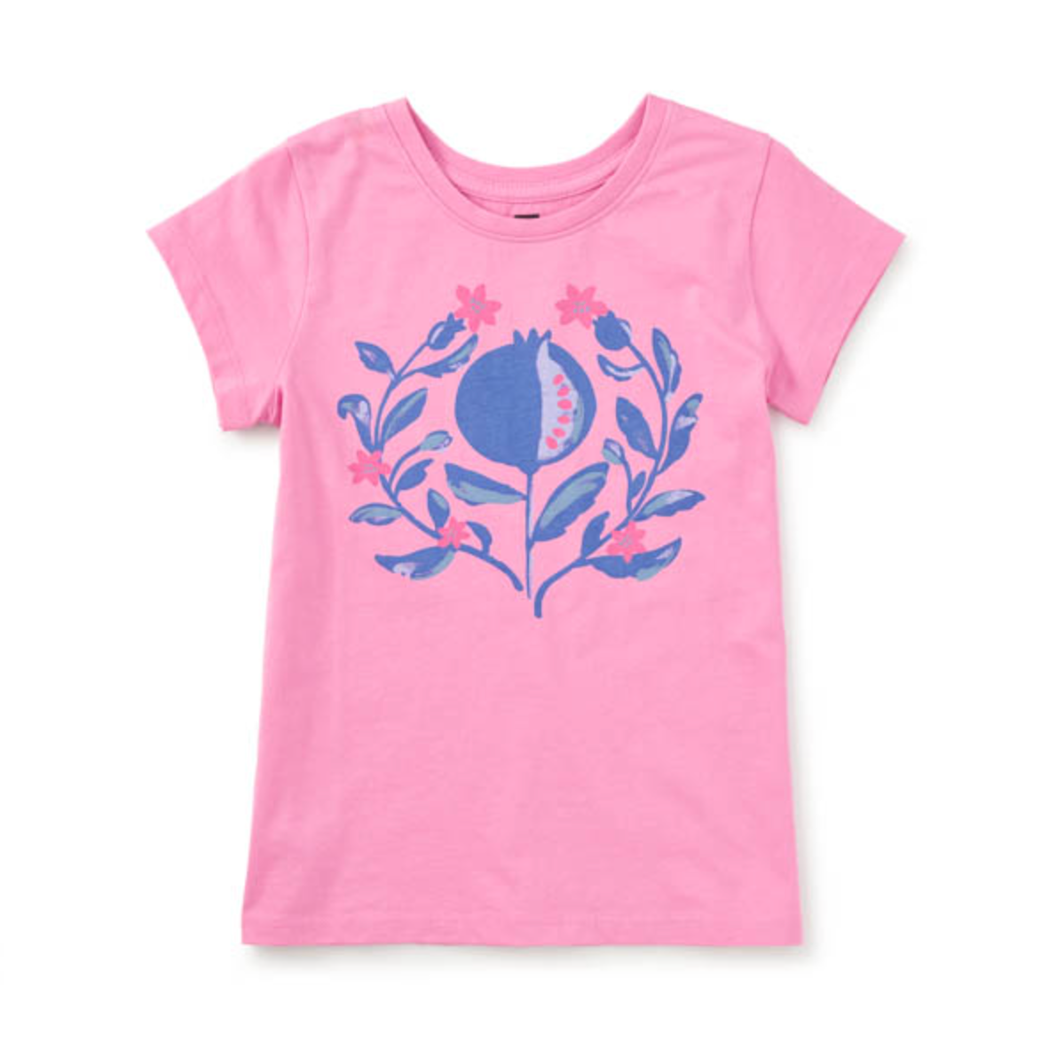 TEA Royal Pomegranate Graphic Tee-TEA-Little Giant Kidz