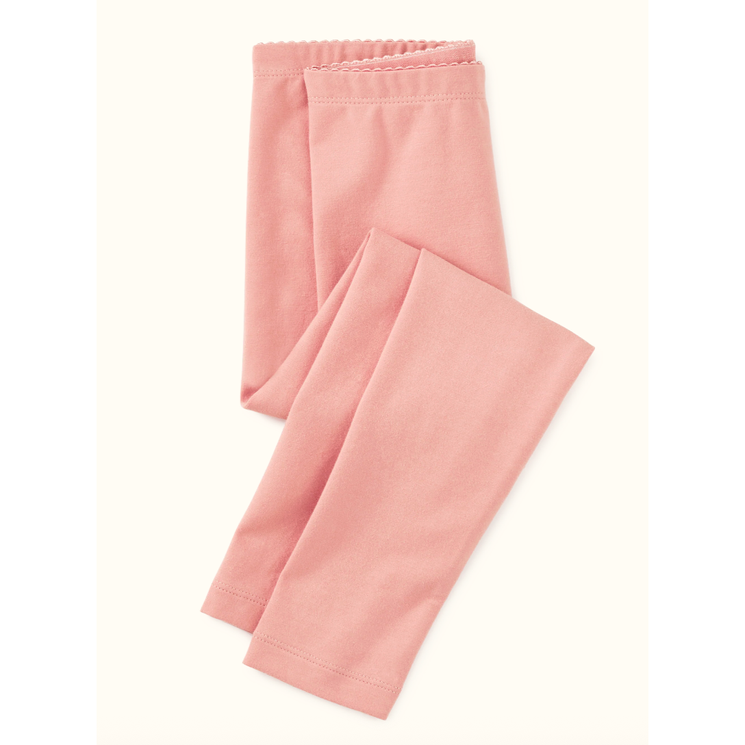 TEA Solid Leggings- English Rose-TEA-Little Giant Kidz