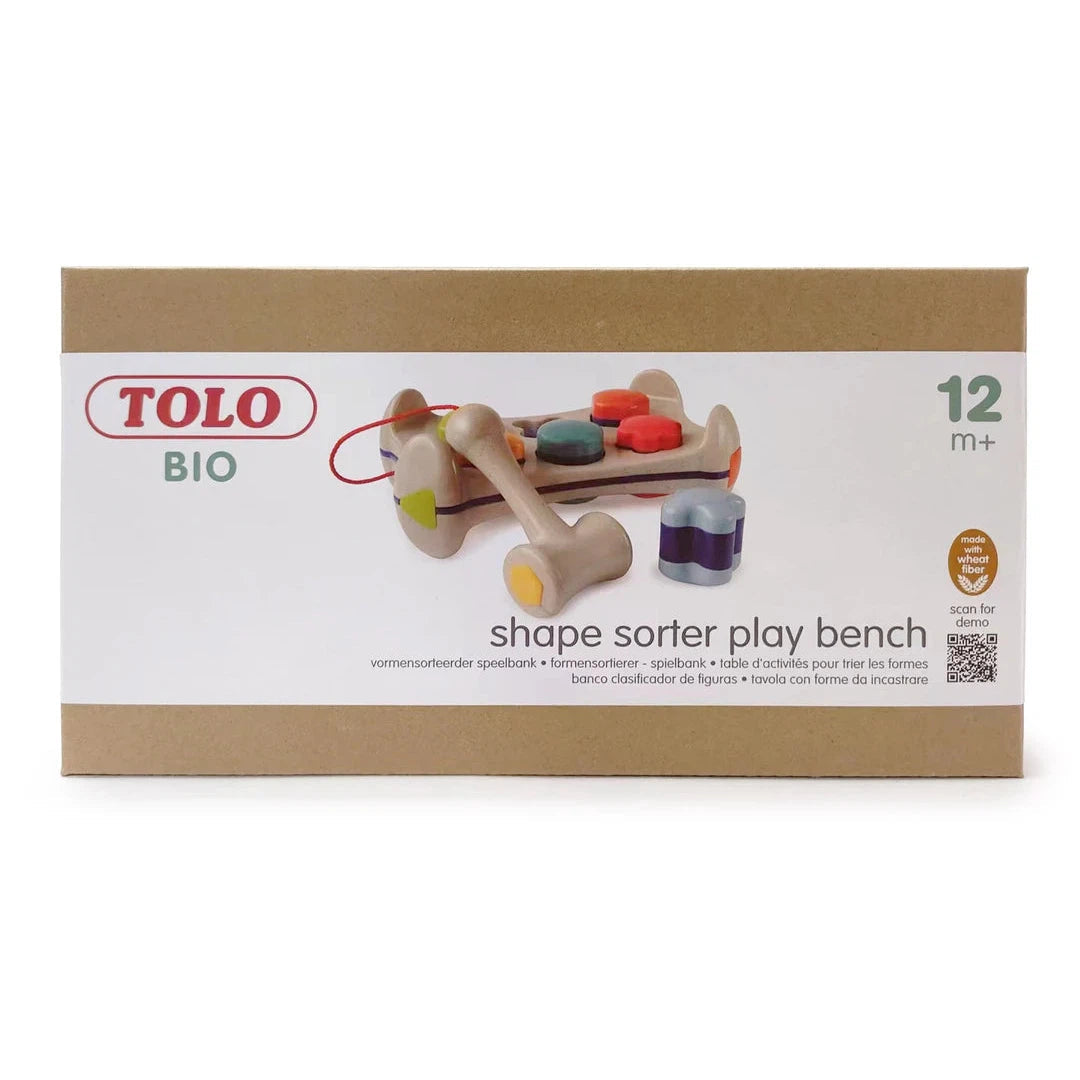TOLO Shape Sorter Play Bench-Speedy Monkey-Little Giant Kidz