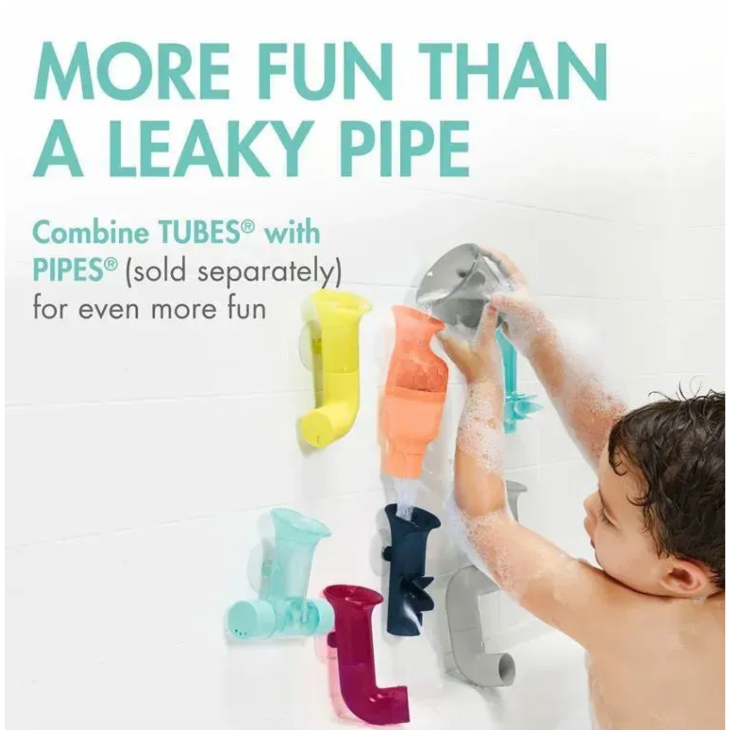 TOMY Pipes Bath Toy- New Color-TOMY-Little Giant Kidz