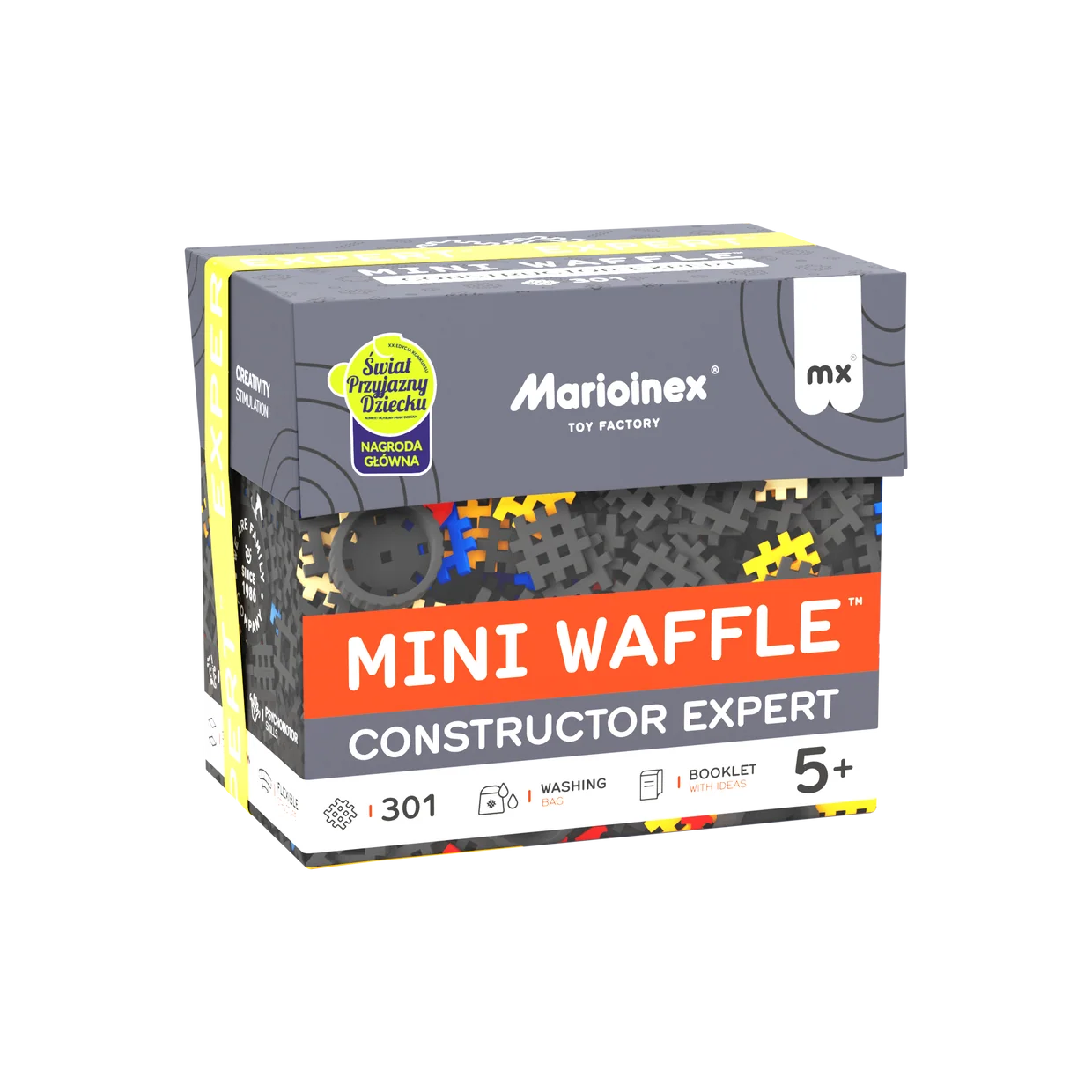 TOYSMITH Marioinex Mini Waffle Constructor Expert 301 PCS-TOYSMITH-Little Giant Kidz
