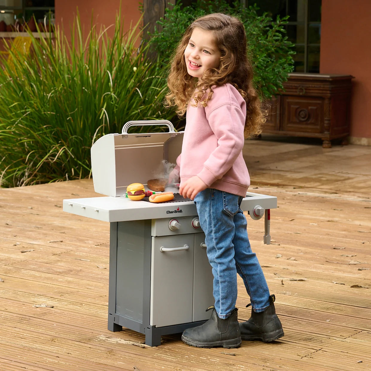 TOYSMITH Red Toolbox Char-Broil Kids BBQ Set-TOYSMITH-Little Giant Kidz
