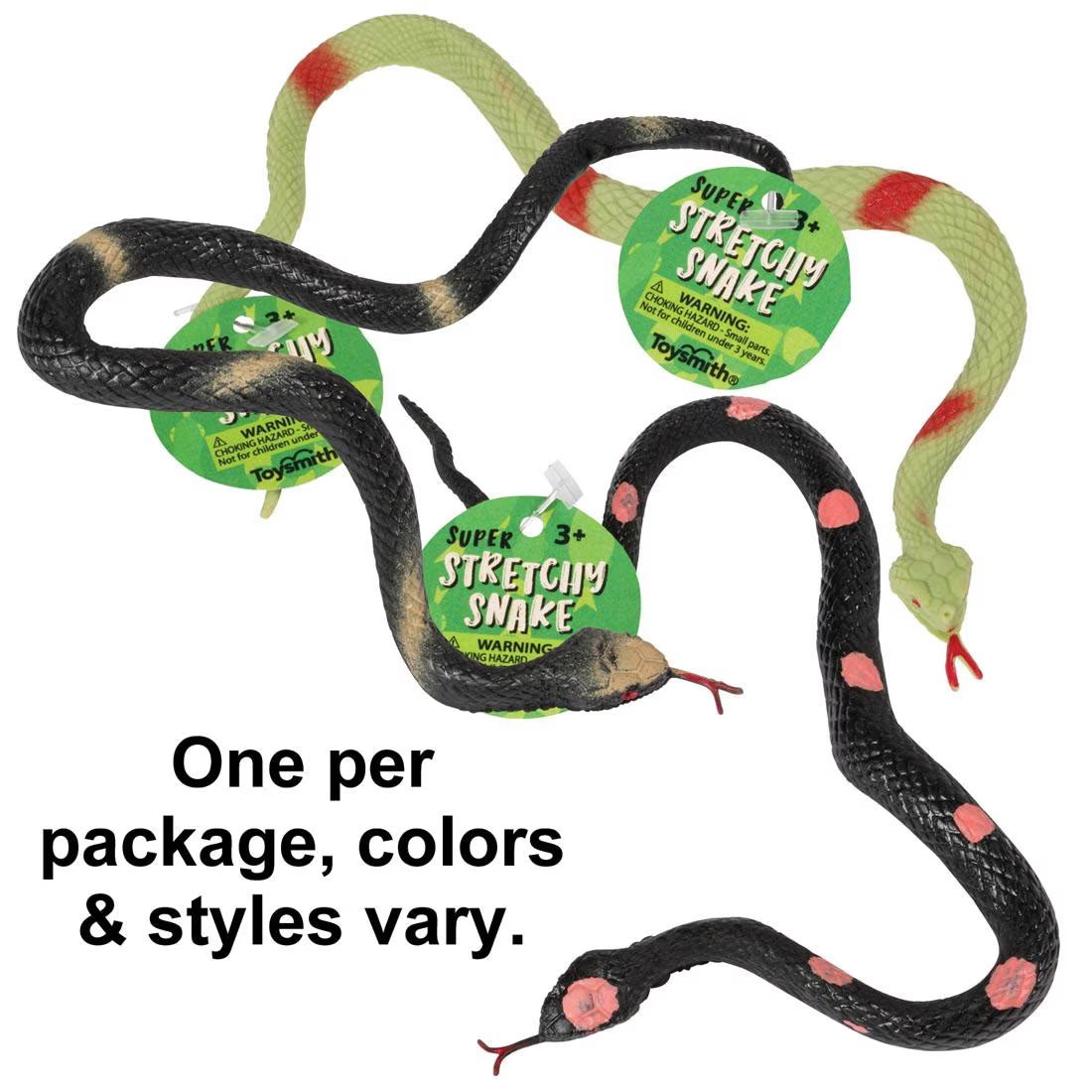 TOYSMITH Super Stretchy Snake-TOYSMITH-Little Giant Kidz