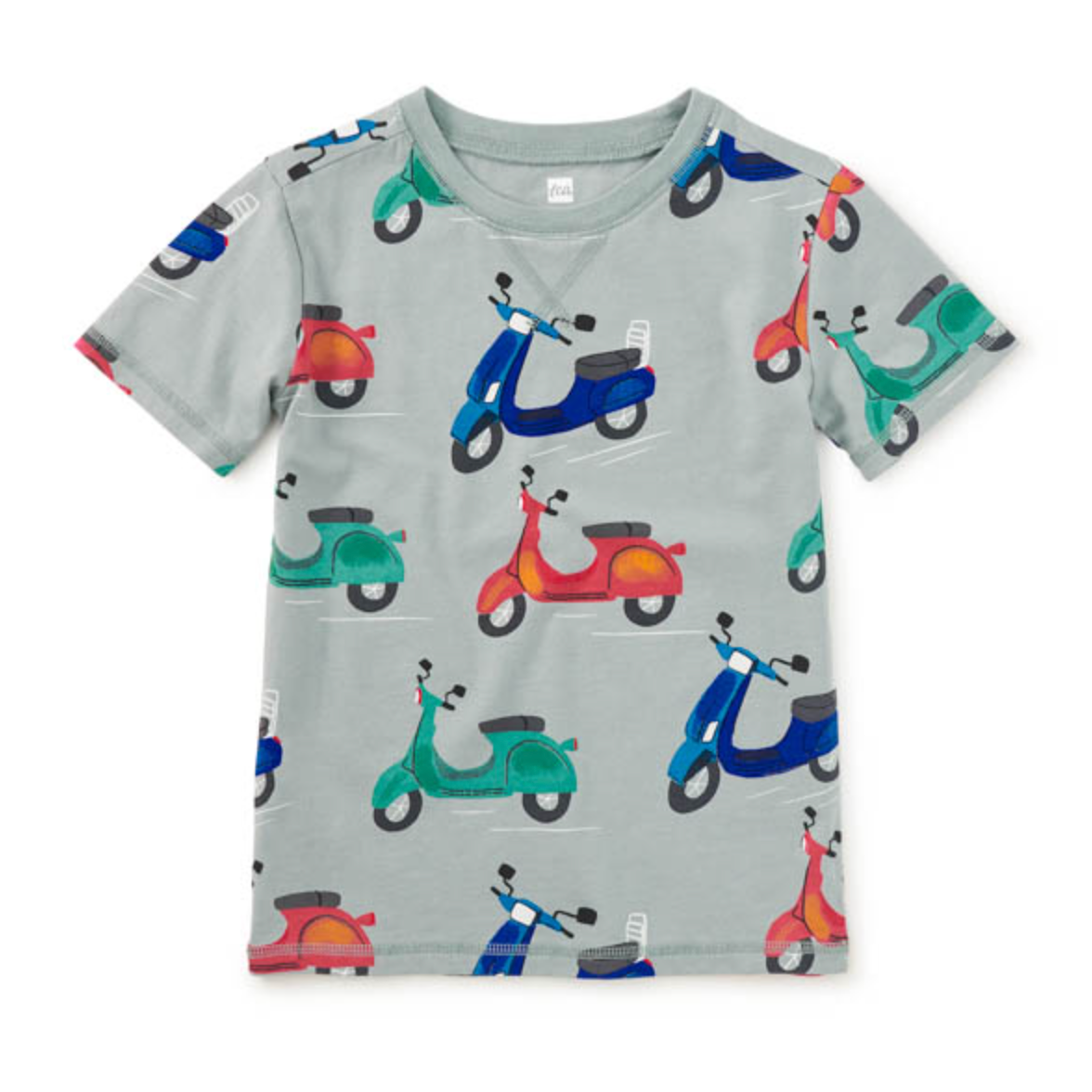 Tea Graphic Short Sleeve Tee- Zoom Zoom Espaaa-TEA-Little Giant Kidz