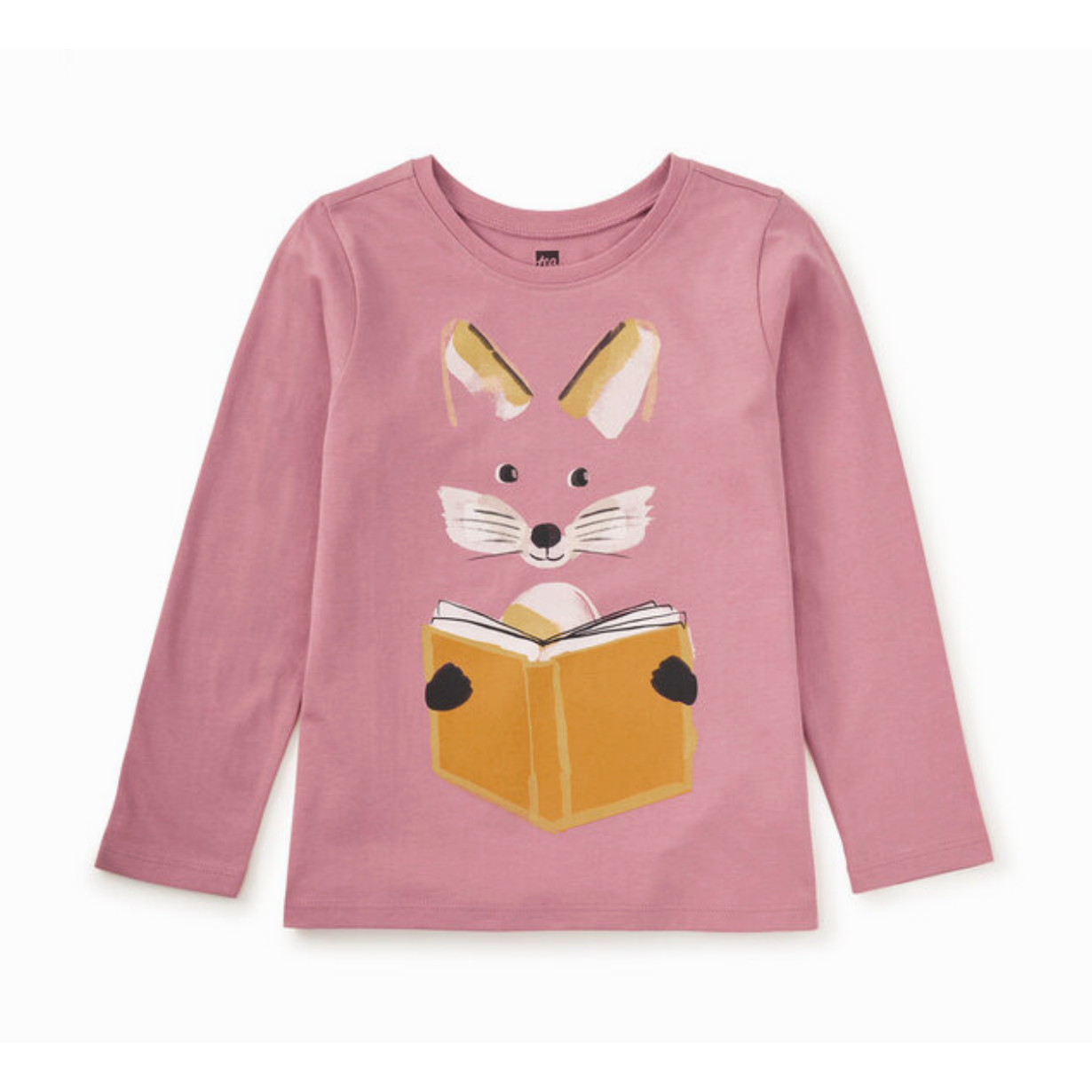 Tea Graphic Tee- Reading Fox-TEA-Little Giant Kidz