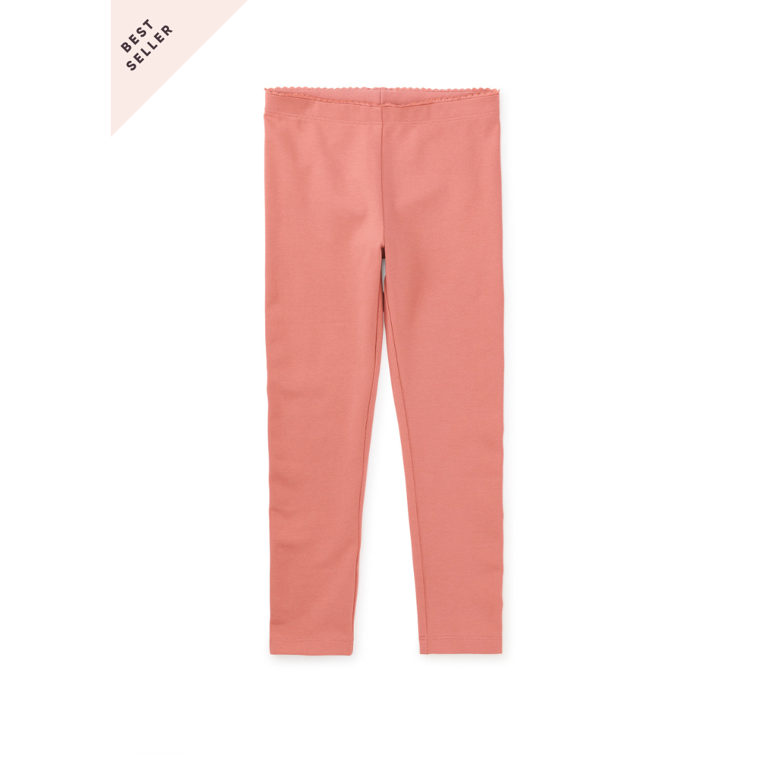 Tea Solid Leggings- Dusty Coral-TEA-Little Giant Kidz