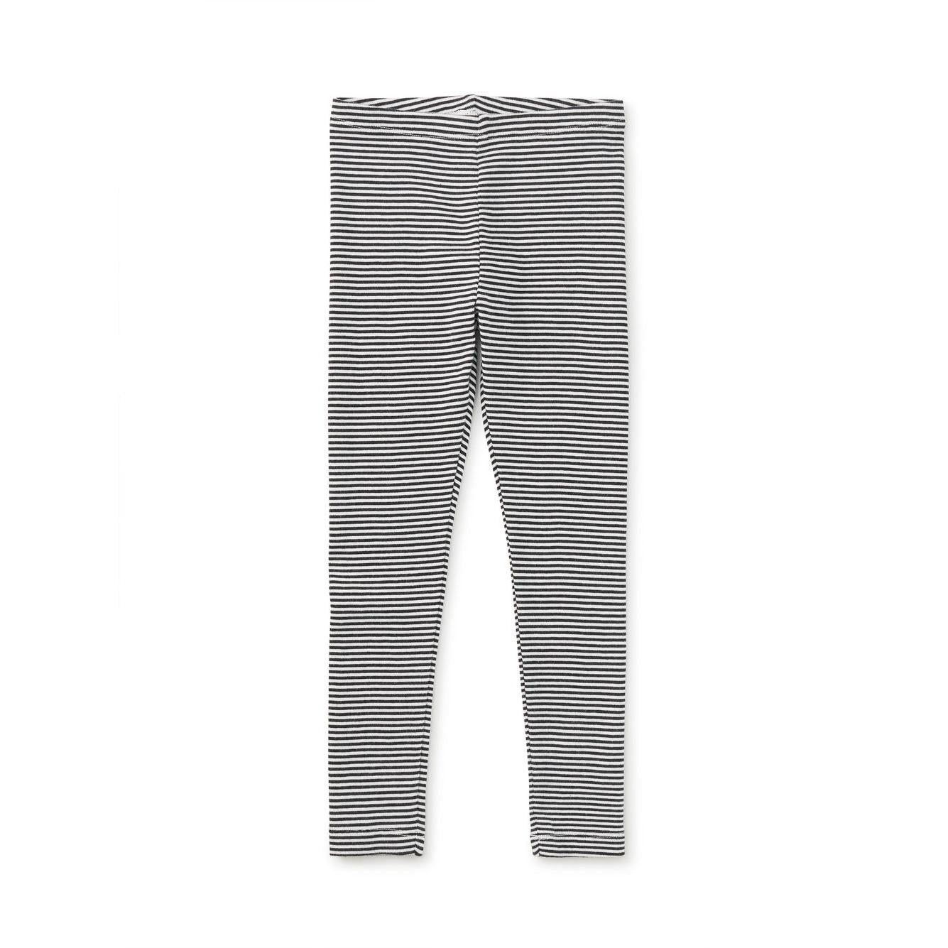 Tea Striped Leggings- Black & White-TEA-Little Giant Kidz