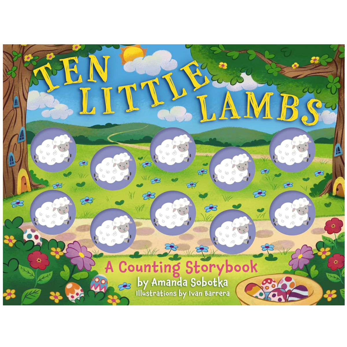 Ten Little Ten Little Lambs: A Counting Storybook (Board Book)-HARPER COLLINS PUBLISHERS-Little Giant Kidz