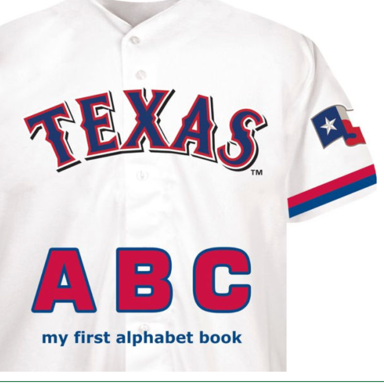 Texas Rangers ABC- My First Alphabet Book-Little Giant Kidz-Little Giant Kidz