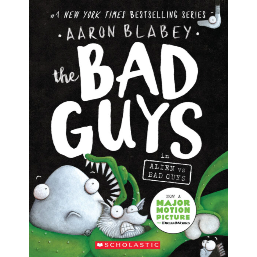 The Bad Guys in Alien vs Bad Guys-Scholastic-Little Giant Kidz