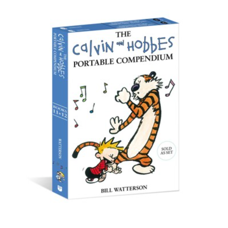 The Calvin and Hobbes Portable Compendium Set 6-SIMON & SCHUSTER-Little Giant Kidz