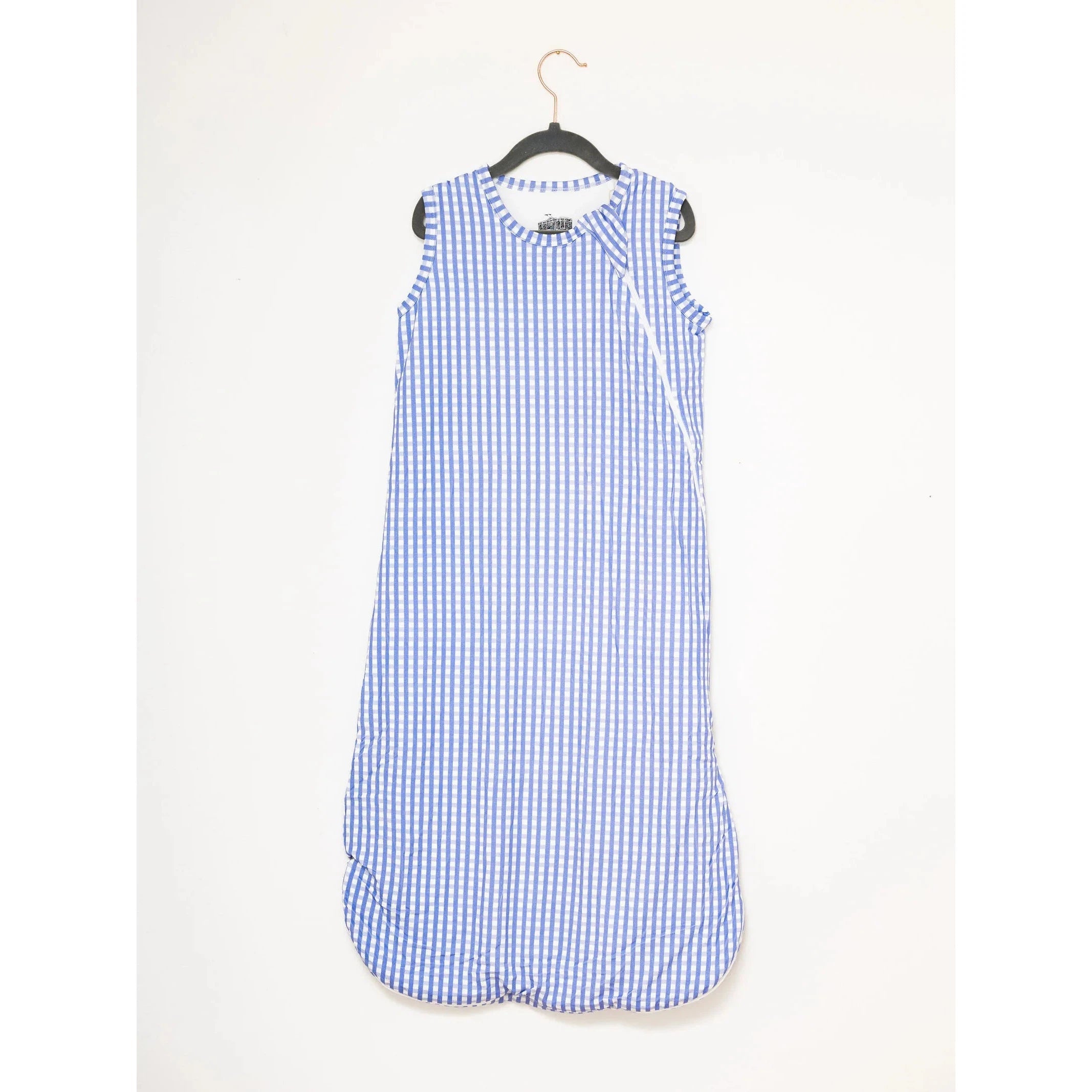 The Uptown Baby A+ Sleep Bag - Blue Gingham-The Uptown Baby-Little Giant Kidz