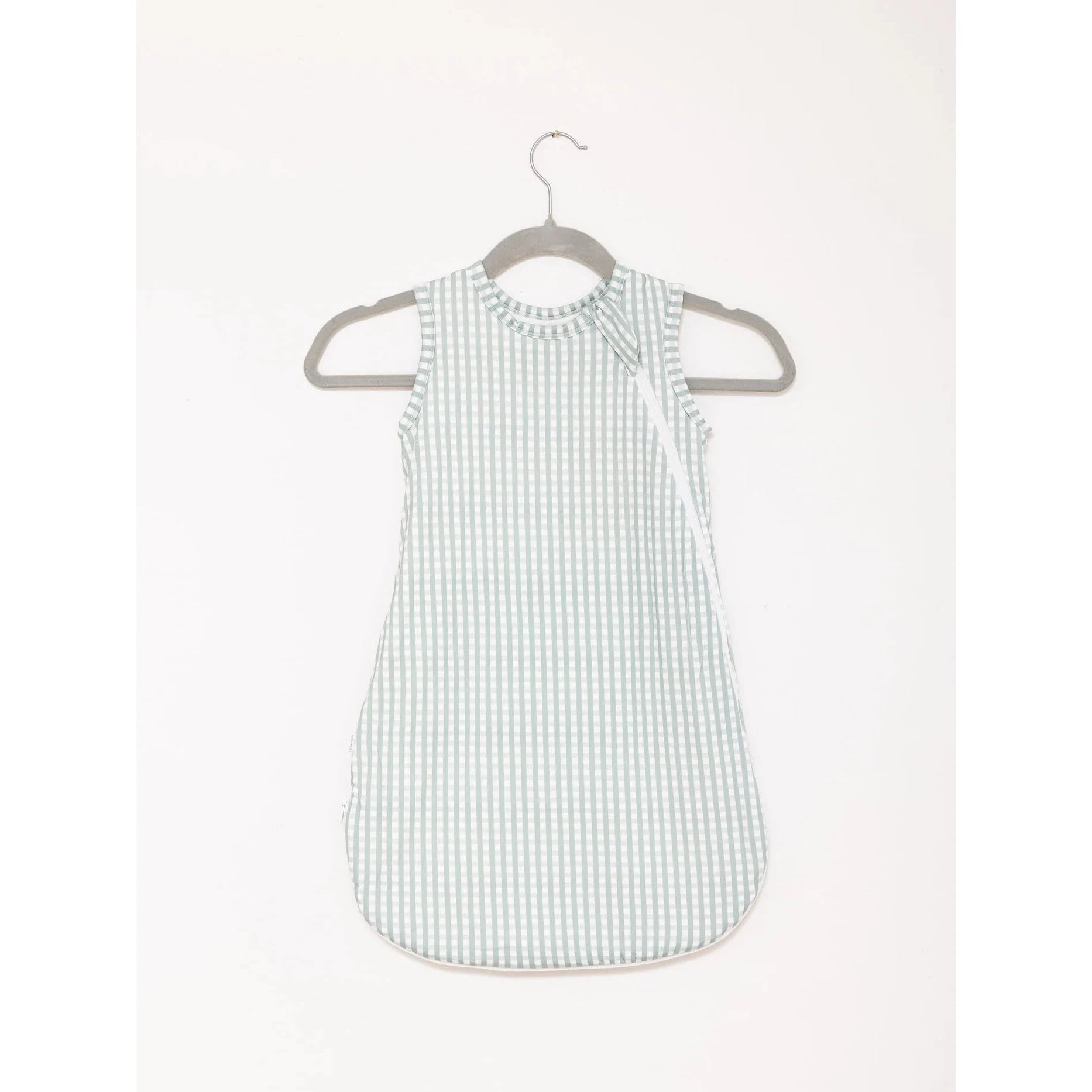 The Uptown Baby A+ Sleep Bag - Sage Gingham-The Uptown Baby-Little Giant Kidz