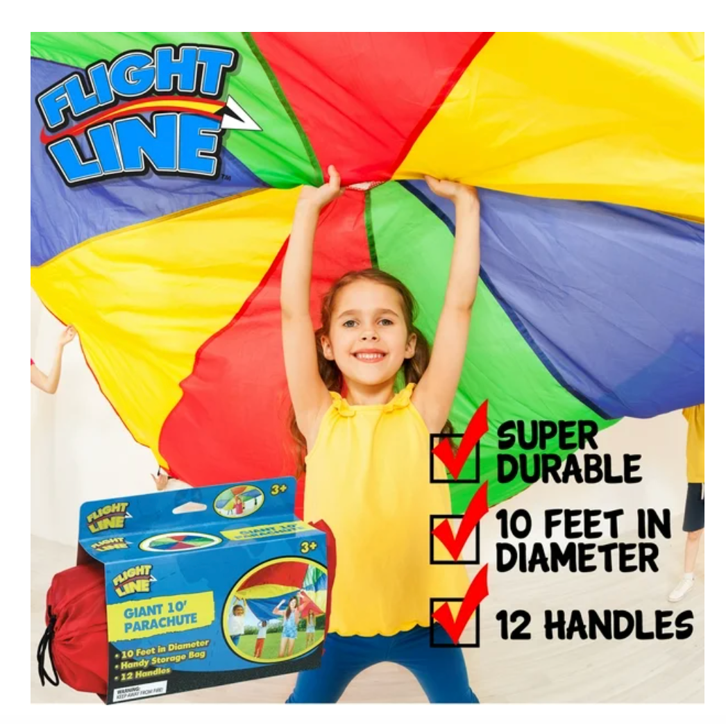 Thin Air Brands 10' Play Parachute-Thin Air Brands-Little Giant Kidz