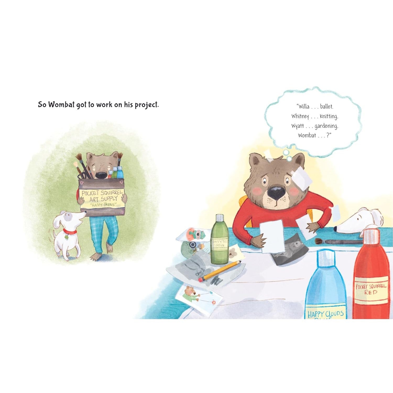 Tommy Nelson: Wombat and the Family Tree (Hardcover Book)-HARPER COLLINS PUBLISHERS-Little Giant Kidz